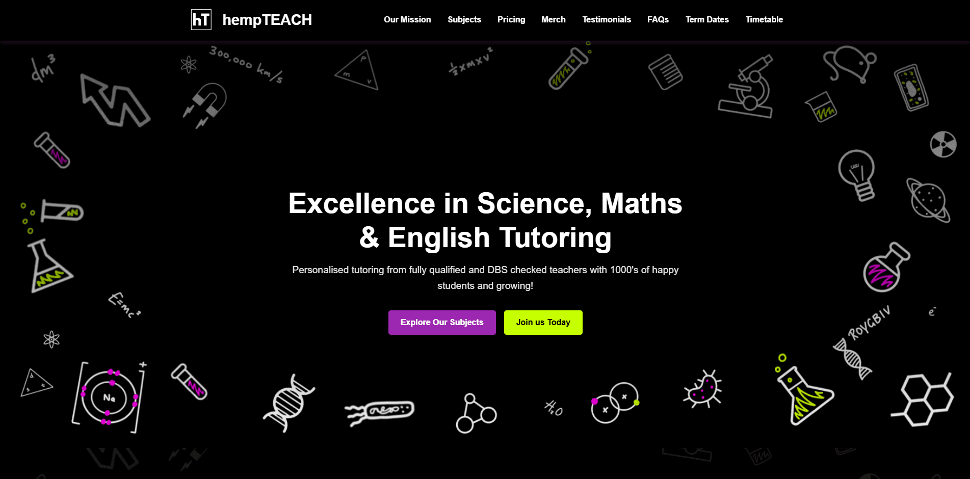 Tutoring Business built by EJSCOTT Group